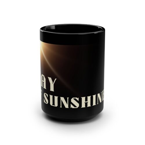 Black Mug, 15oz