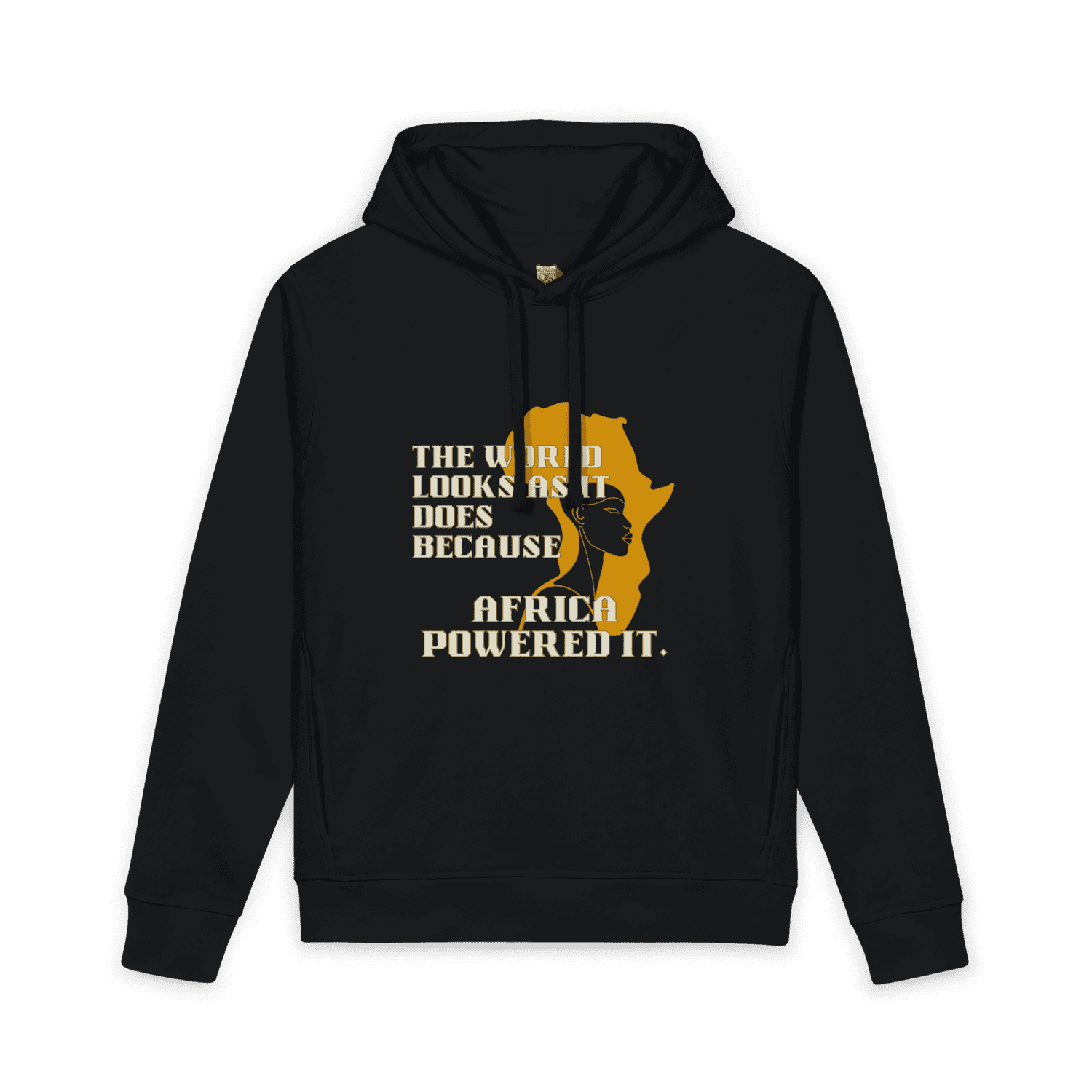 Africa Powered It Premium Unisex Hoodie