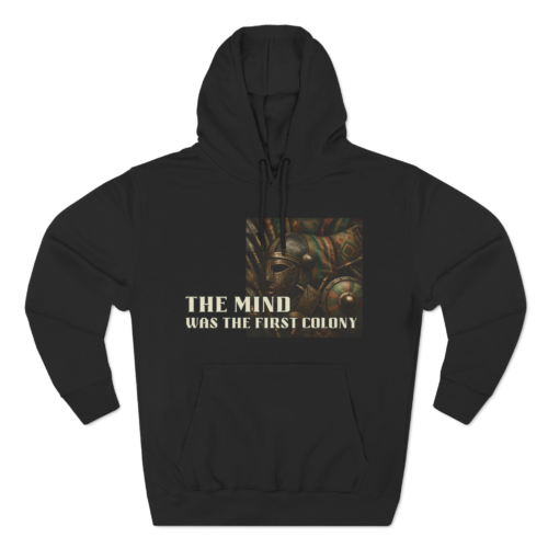 The Mind Premium Warrior Three-Panel Fleece Hoodie
