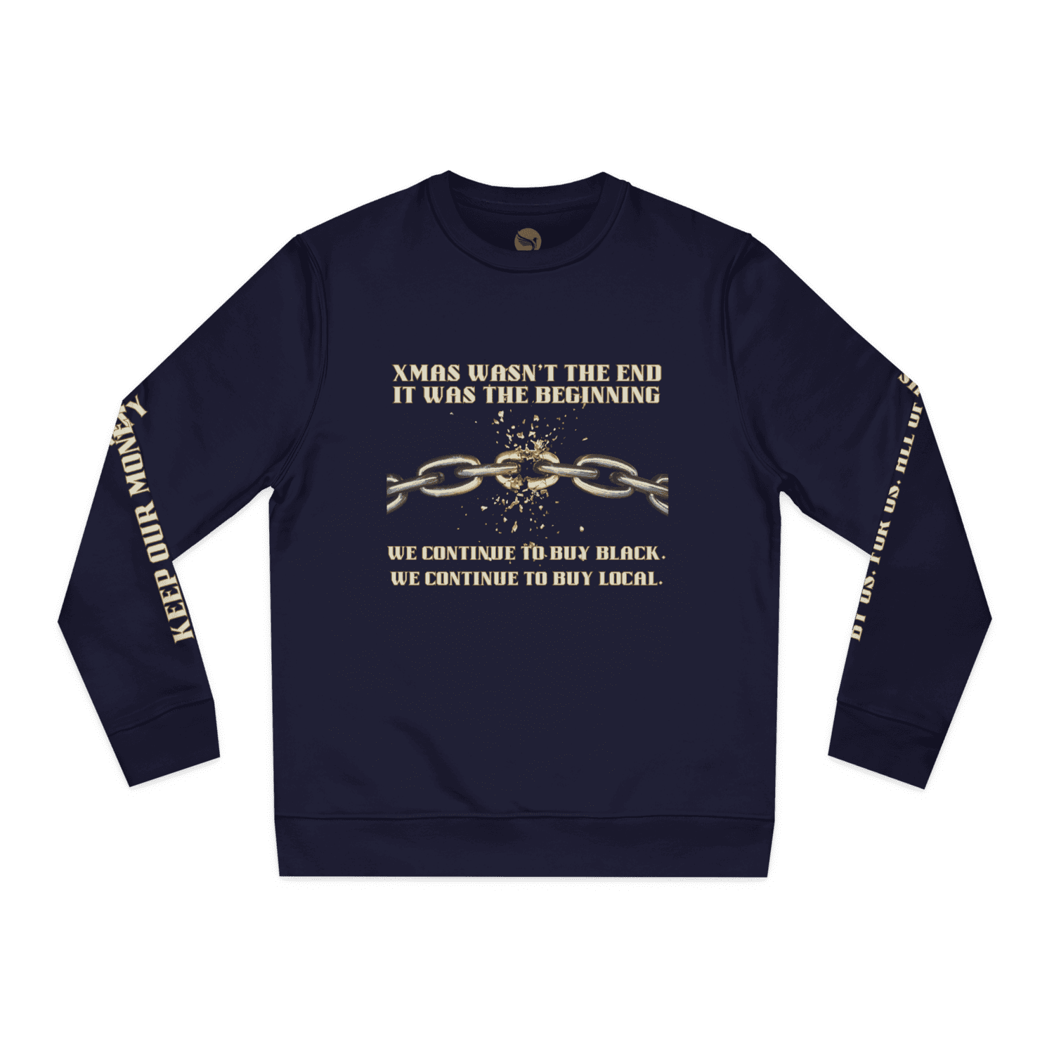 Break The Cycle Premium Unisex Organic Sweatshirt