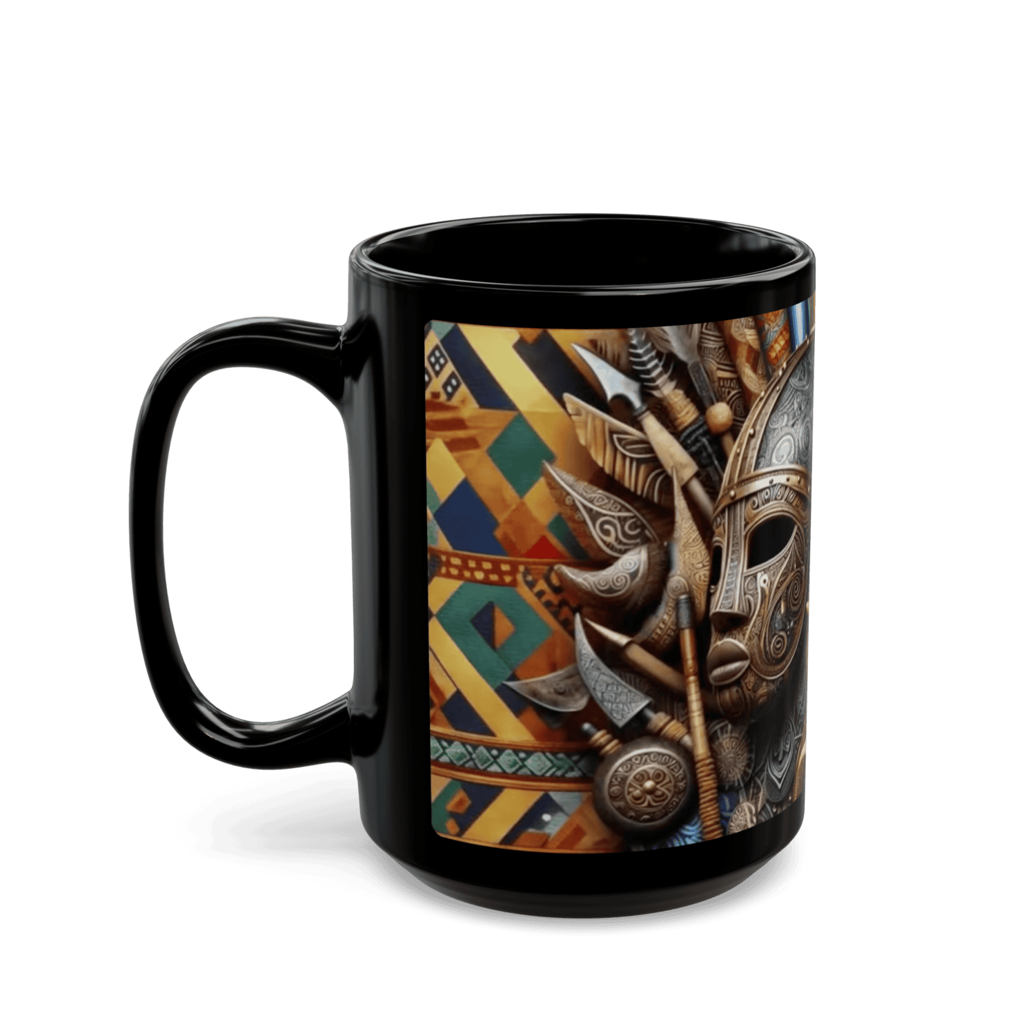 Legacy Warrior Premium Black 15oz Mug Legacy Warrior Premium Black 15oz Mug