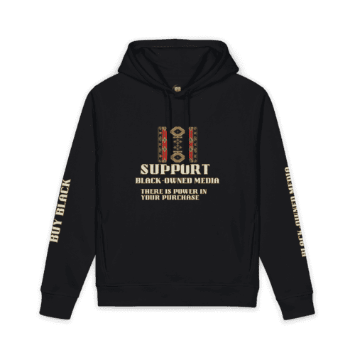 Black-Owned Media Premium Unisex Sounder Hoodie