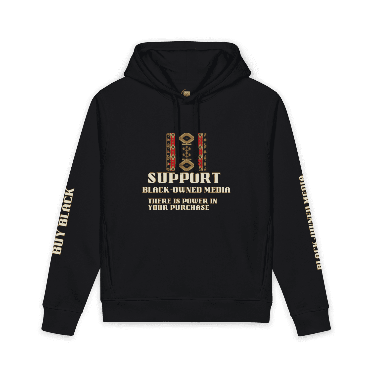 Black-Owned Media Premium Unisex Sounder Hoodie