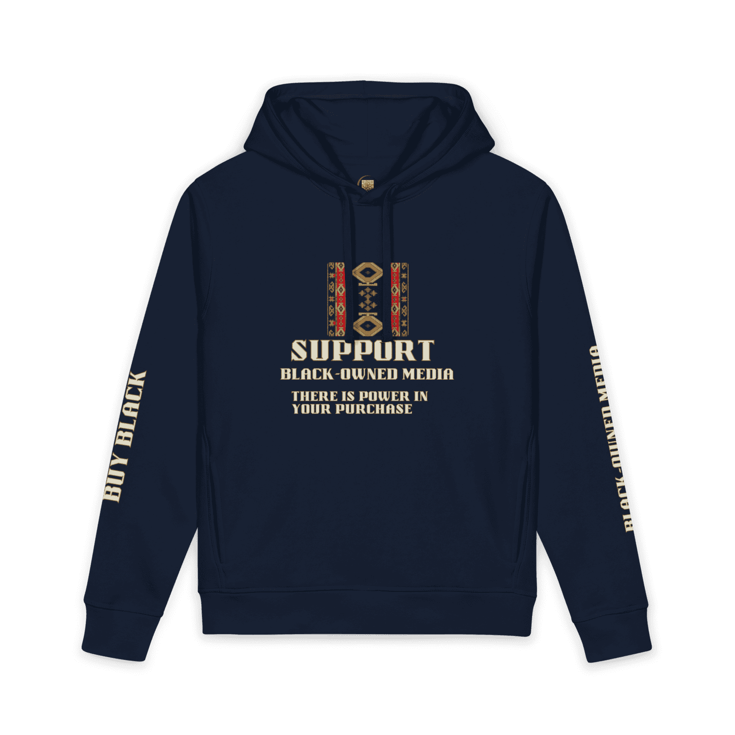 Black-Owned Media Premium Unisex Sounder Hoodie