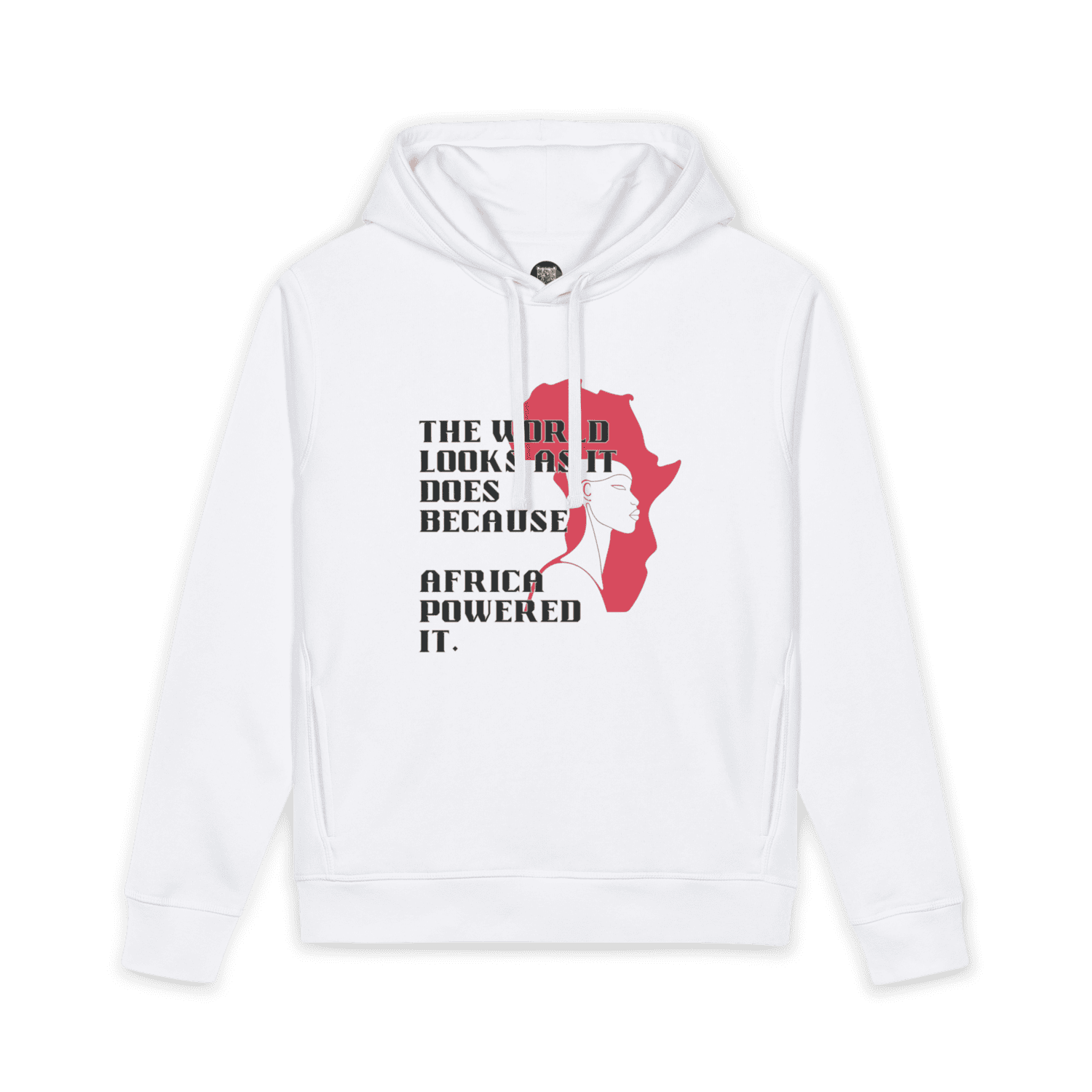 Africa Powered It Premium Unisex Hoodie