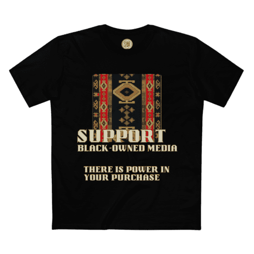 Support Black-Owned Media Premium Staple Tee