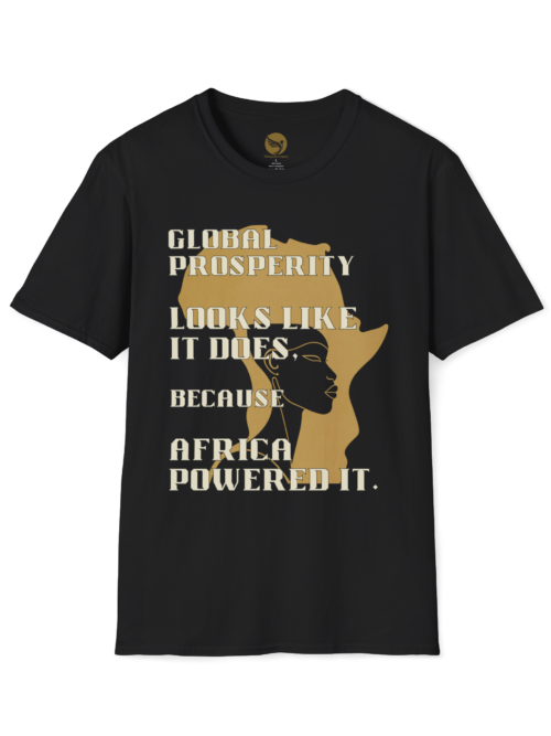 Africa Powered It Unisex Softstyle Movement T-Shirt