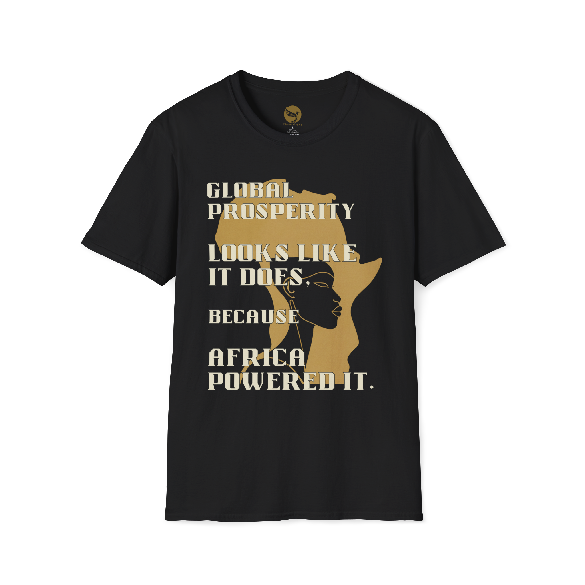 Africa Powered It Unisex Softstyle Movement T-Shirt